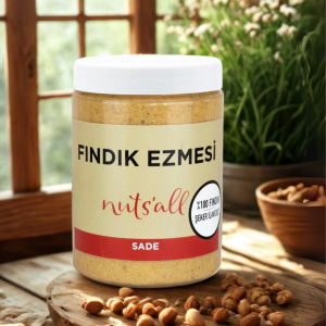 Sade Fındık Ezmesi - %100 Fındık - 1 kg