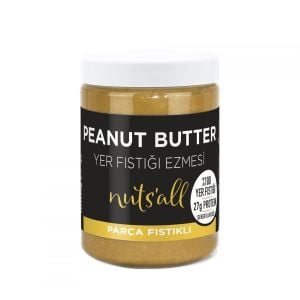 Nuts'all Parça Fıstıklı (Crunchy) Fıstık Ezmesi - 1 kg