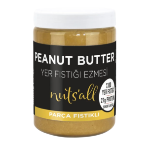 Nuts'all Parça Fıstıklı (Crunchy) Fıstık Ezmesi - 1 kg