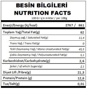 Sade Fındık Ezmesi - %100 Fındık - 1 kg