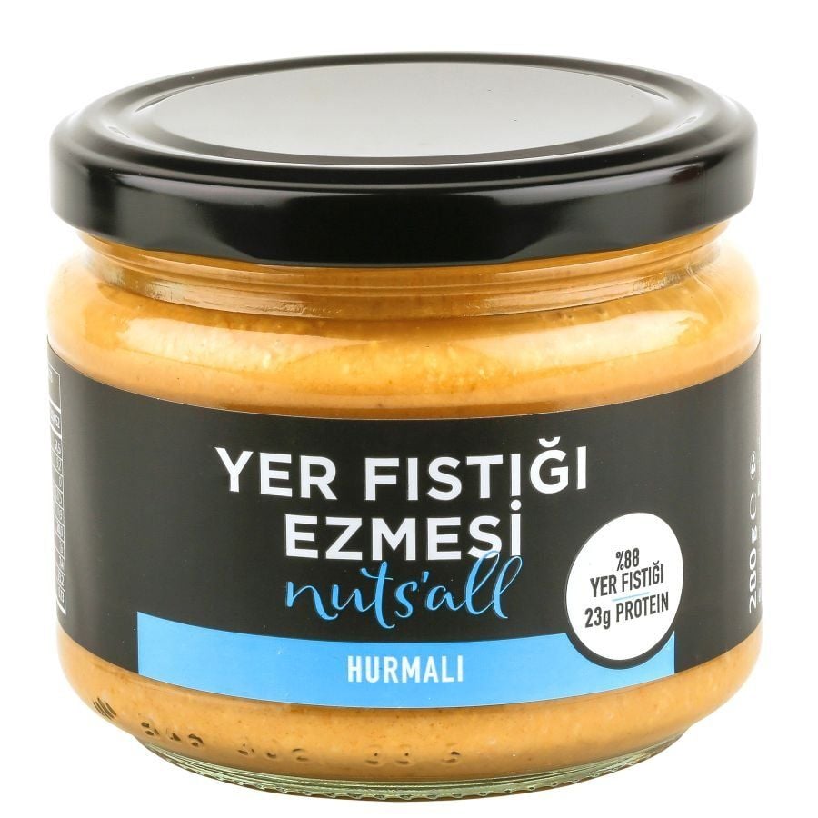 Nuts'all Hurmalı Fıstık Ezmesi - 280 g