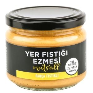 Nuts'all Parça Fıstıklı (Crunchy) Fıstık Ezmesi - 280 g