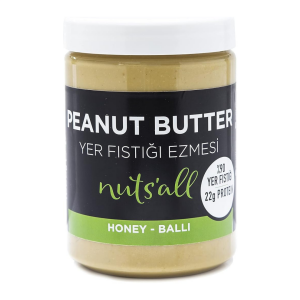 Nuts'all Ballı Fıstık Ezmesi - 1 kg