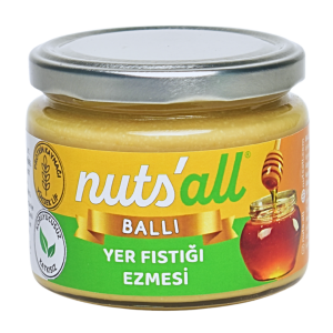 Nuts'all Ballı Fıstık Ezmesi - 280 g