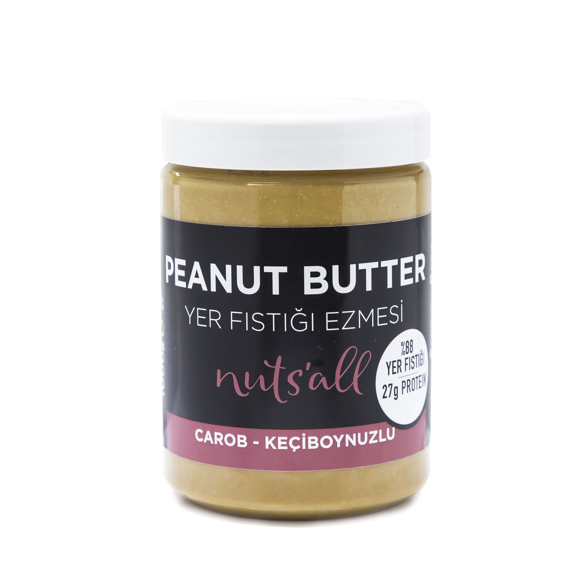 Nuts'all Keçiboynuzlu Fıstık Ezmesi - 1 kg