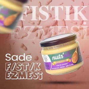 Nuts'all Sade Fıstık Ezmesi - 280 g
