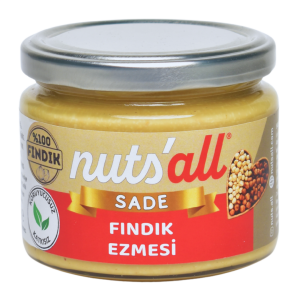 Sade Fındık Ezmesi - %100 Fındık - 280 g