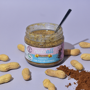 Nuts'all Espressolu Fıstık Ezmesi - 280 g