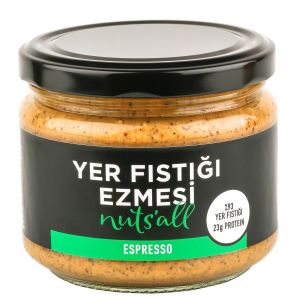 Nuts'all Espressolu Fıstık Ezmesi - 280 g