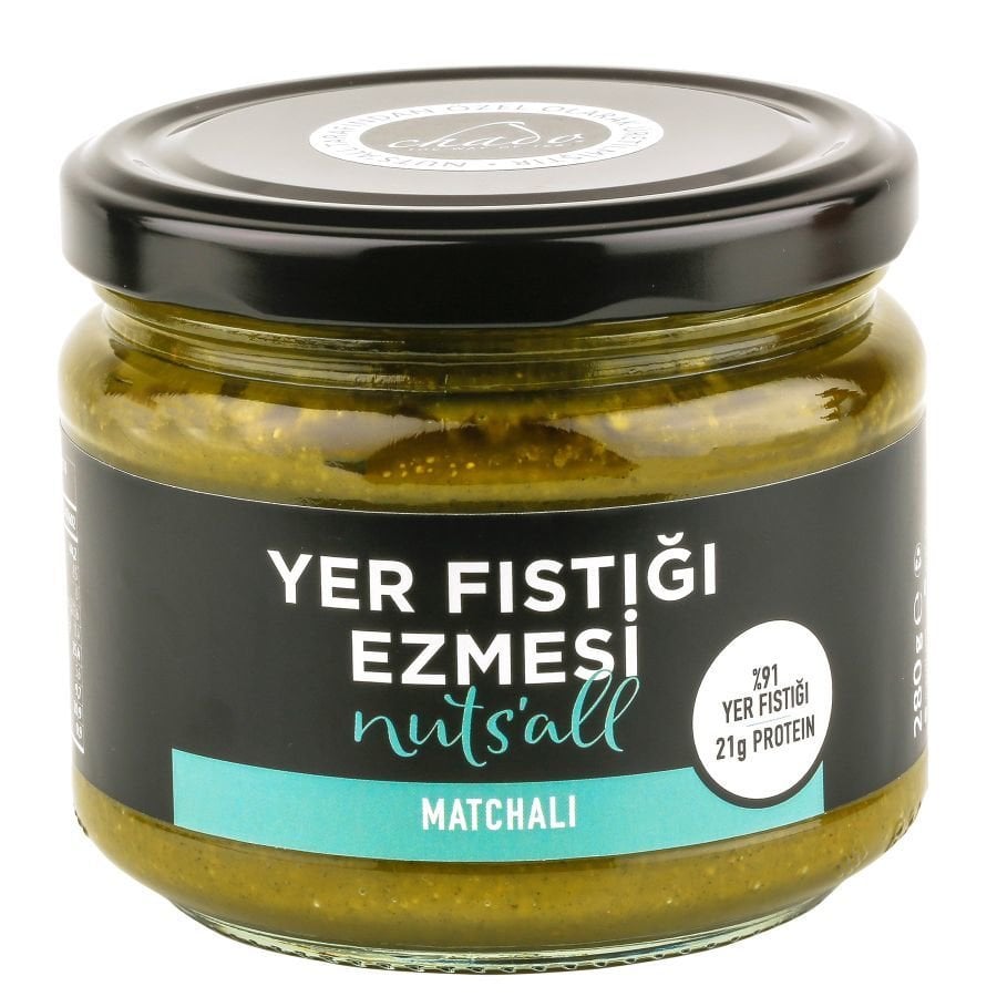 Nuts’all Matchalı Yer Fıstığı Ezmesi - 280 gr