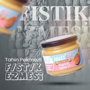 Nuts’all Tahin Pekmezli Yer Fıstığı Ezmesi - 280gr