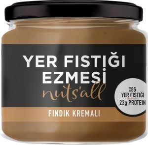 Nuts’all Fındık Kremalı Fıstık Ezmesi - 280 gr