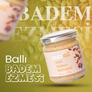 Nuts’all Ballı Badem Ezmesi - 180 gr