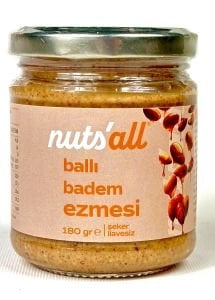 Nuts’all Ballı Badem Ezmesi - 180 gr