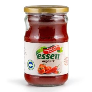 Organik Domates-Biber Karışık Salça (TUZSUZ) 650GR