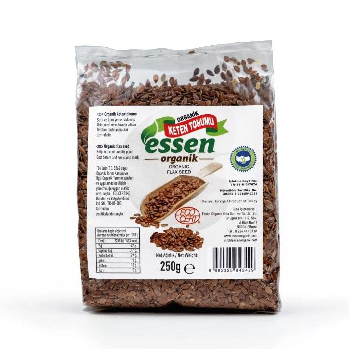 Organik Keten Tohumu 250 G