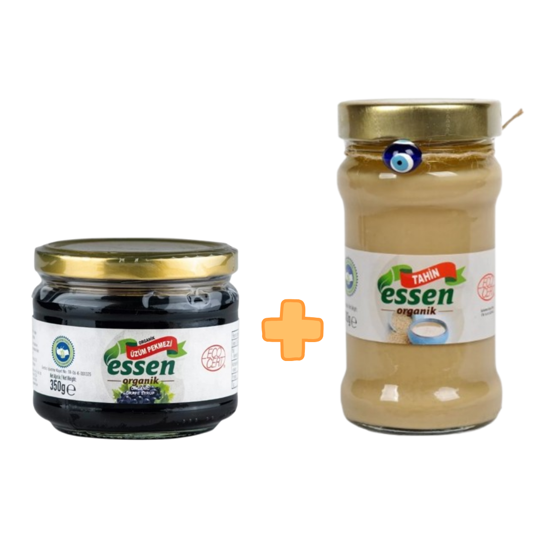 ORGANİK ÜZÜM PEKMEZİ VE TAHİN