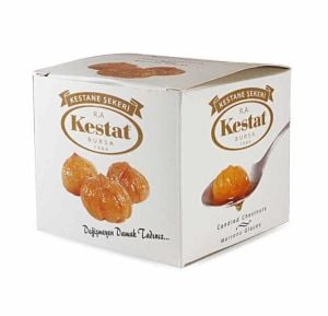 Bütün Kestane Şekeri Cam Kavanoz 500 g