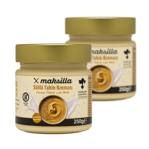 Maksilla Sütlü Tahin Kreması - 250 g X 2 Adet