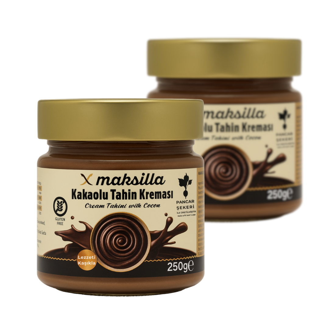 Maksilla Kakaolu Tahin Kreması - 250 g X 2 Adet