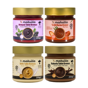 Maksilla Tanışma Paketi - Tahin Kreması Seti + %100 Hurma Ezmesi